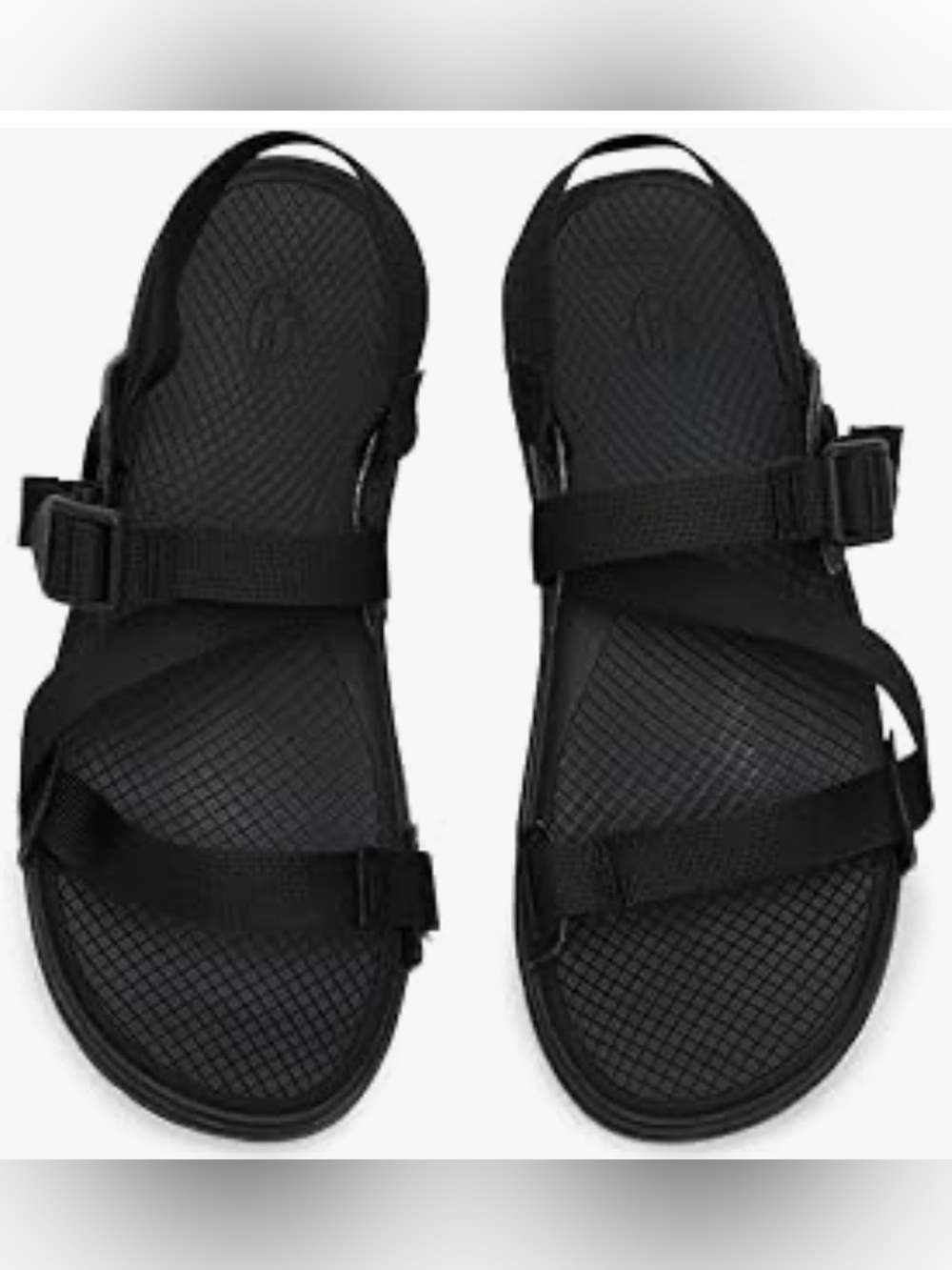 Women's Chaco Lowdown Black Sandals Size 8